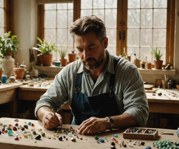 Créations uniques : l’art des bijoux en pierres naturelles artisanales
