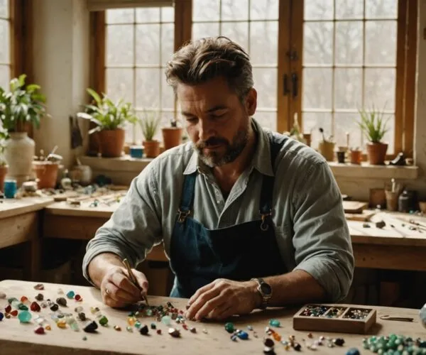 Créations uniques : l’art des bijoux en pierres naturelles artisanales